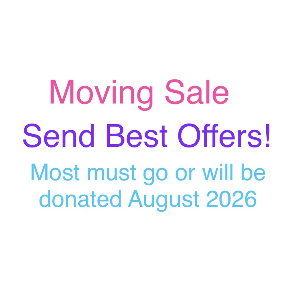 Moving Sale!